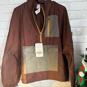 Fabletics Shawn Cropped Jacket windbreaker xl nwt